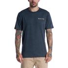 Camiseta RVCA Bert Eagle Cinza Mescla Escuro