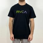 Camiseta Rvca Big Fills Preto