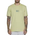 Camiseta RVCA Mini Balance Box SM25 Masculina Verde Claro