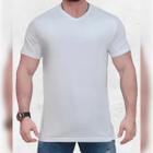 Camiseta Sagitta Gola V 100% Algodão Premium - Masculino