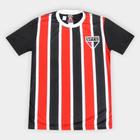 Camiseta são paulo change infantil listrada