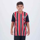 Camiseta São Paulo Classmate Infantil Tricolor