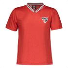 Camiseta São Paulo Schoolers Vermelha tricolar - braziline