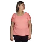 Camiseta Selene Básica Plus Size Poliamida Feminina