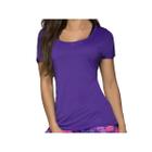 Camiseta Selene Fitness 20860 Roxo