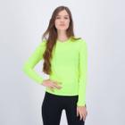 Camiseta Selene UV50+ Manga Longa Feminina Verde