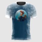 Camiseta Sereia Sentada na Pedra