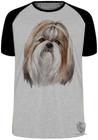 Camiseta Shih-tzu pintura Blusa Plus Size extra grande adulto ou infantil