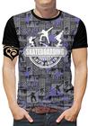 Camiseta Skate Skatista PLUS SIZE Esqueite Masculina Bnd