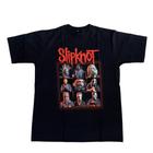 Camiseta Slipknot Blusa Banda de Rock Adulto Unissex Pz095