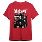 Camiseta Slipknot Máscaras Banda Rock Metal Unissex Corey Fã