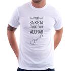 Camiseta Sou baixista criado para adorar - Foca na Moda