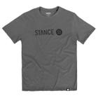 Camiseta stance masculina basic logo