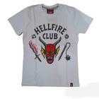 Camiseta Stranger Things - Club Hellfire Branca