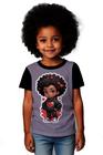 Camiseta Sublimação Infantil Juvenil Criança Afro Kids 01