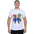 Camiseta Super Mario Gamer Personalização Envio Imediato Top