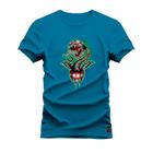 Camiseta T-Shirt 30.1 Penteada Cogumelo Vaso