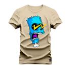 Camiseta T-Shirt Algodão Premium 30.1 Bartson Raio