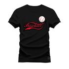 Camiseta T-Shirt Algodão Premium 30.1 Baseball