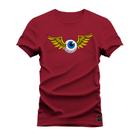 Camiseta T-Shirt Algodão Premium Estampada Olho Anjo