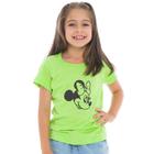 Camiseta T-shirt Babylook Feminina juvenil 2 à 16 anos Meninas