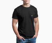 Camiseta T-shirt Básica 100% Algodão Malha Premium Masculina