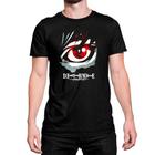 Camiseta T-Shirt Death Note Olho Eyes Caveira