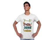 Camiseta T-Shirt Festa Junina dos amigos migos Branca