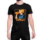 Camiseta T-Shirt Haikyuu Kenma Bebendo Água Algodão