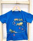 Camiseta Infantil Menino Estampa Jogos - Marshoes