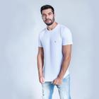 Camiseta T-shirt Masculina com tecido premium Branca