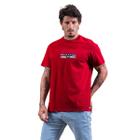 Camiseta T-shirt Masculina Estampada Vermelha TXC Lançamento Original