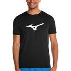 Camiseta T-Shirt Masculina Mizuno Run Spark Preta MIMSR4656