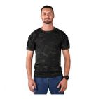 Camiseta T-Shirt Masculina Tática Ranger Bélica Camuflada Multicam Black