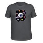 Camiseta T-Shirt Tecido Macio Estampada Olho Galaxy