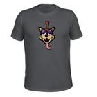 Camiseta T-Shirt Tecido Macio Lingua Gato