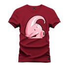 Camiseta T-Shirt Unissex Eestampada Algodão Majim Boo