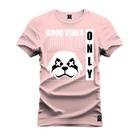 Camiseta T-Shirt Unissex Eestampada Algodão Only Panda