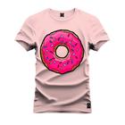 Camiseta T-Shirt Unissex Eestampada Algodão Rosquinha