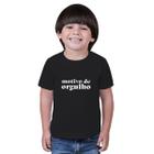 Camiseta Tamanho Infantil Para Menino Estampada