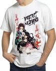 Camiseta Tanjiro Kamado - Demon Slayer Anime Manga em