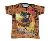 Camiseta Tanjiro Kimetsu No Yaiba Blusa Adulto Unissex Demon Slayer Lu086t BM