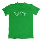 Camiseta Taylor Swift Cantora Compositora Americana Unissex