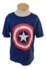 Camiseta Temática Infantil Capitão América