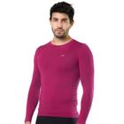 Camiseta Térmica Elite Manga Longa Proteção UV 50 Slim Fit P Pink