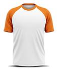 Camiseta Térmica Esportiva Colegial Manga Curta Rash Guard Masculina Feminina Academia Treino Branco