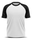 Camiseta Térmica Esportiva Colegial Manga Curta Rash Guard Masculina Feminina Academia Treino Branco