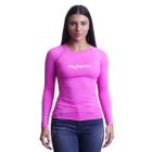 Camiseta Térmica Feminina Uv50+ Texas Farm - Uvf001 - Rosa Tutti Frutti/ Branco