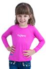 Camiseta Térmica Infantil Uv50+ M. Longa - Uvmini001 - Rosa Tutti Frutti - Texas Farm