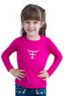 Camiseta Térmica Infantil Uv50+ M. Longa - Uvmini004 - Rosa Pink - Texas Farm